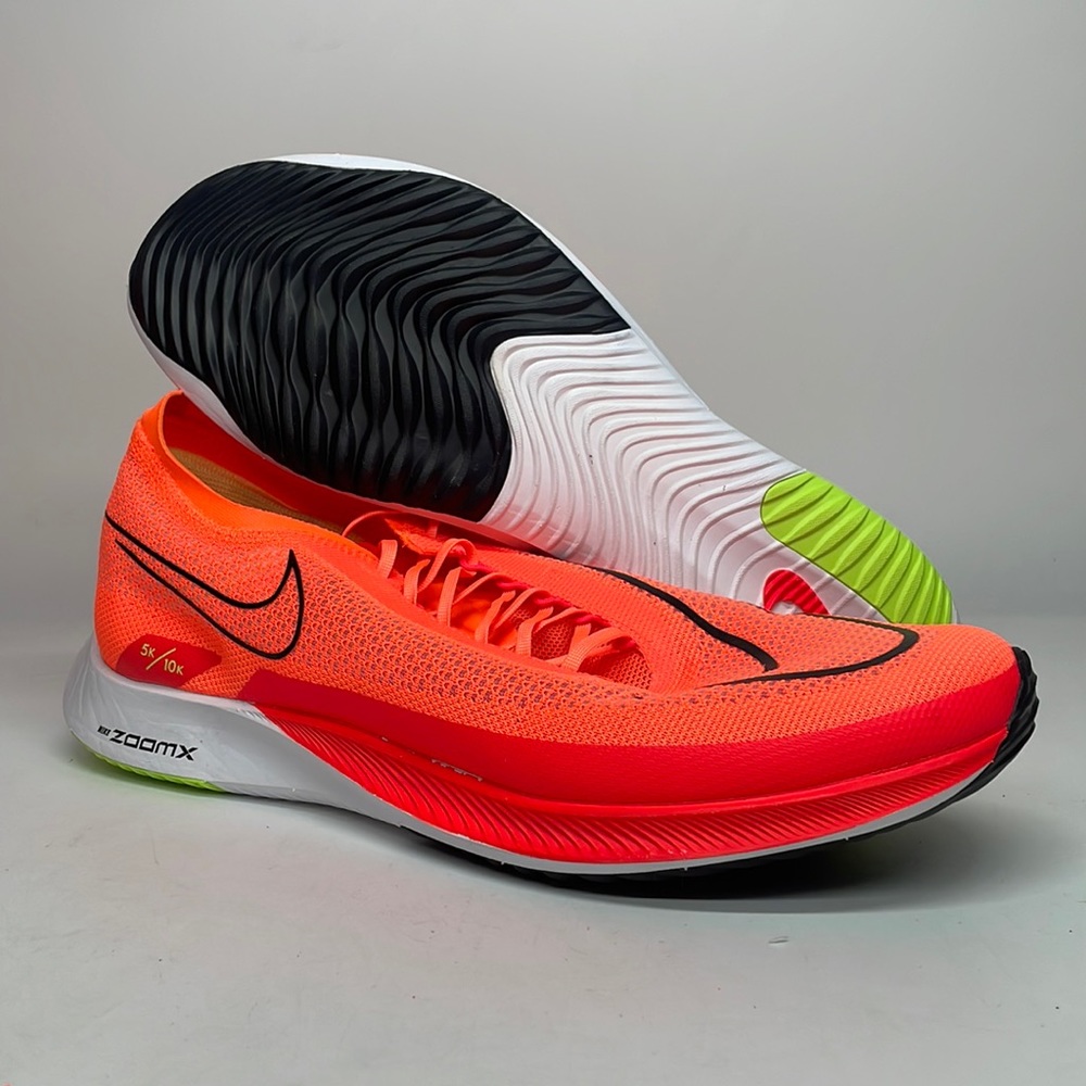 Nike Zoomx Streakfly Total Orange Black DJ6566-800 Running Shoes Men’s Size 14 - Picture 1 of 5